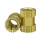 thermo-injection copper nut copper knurled insert copper